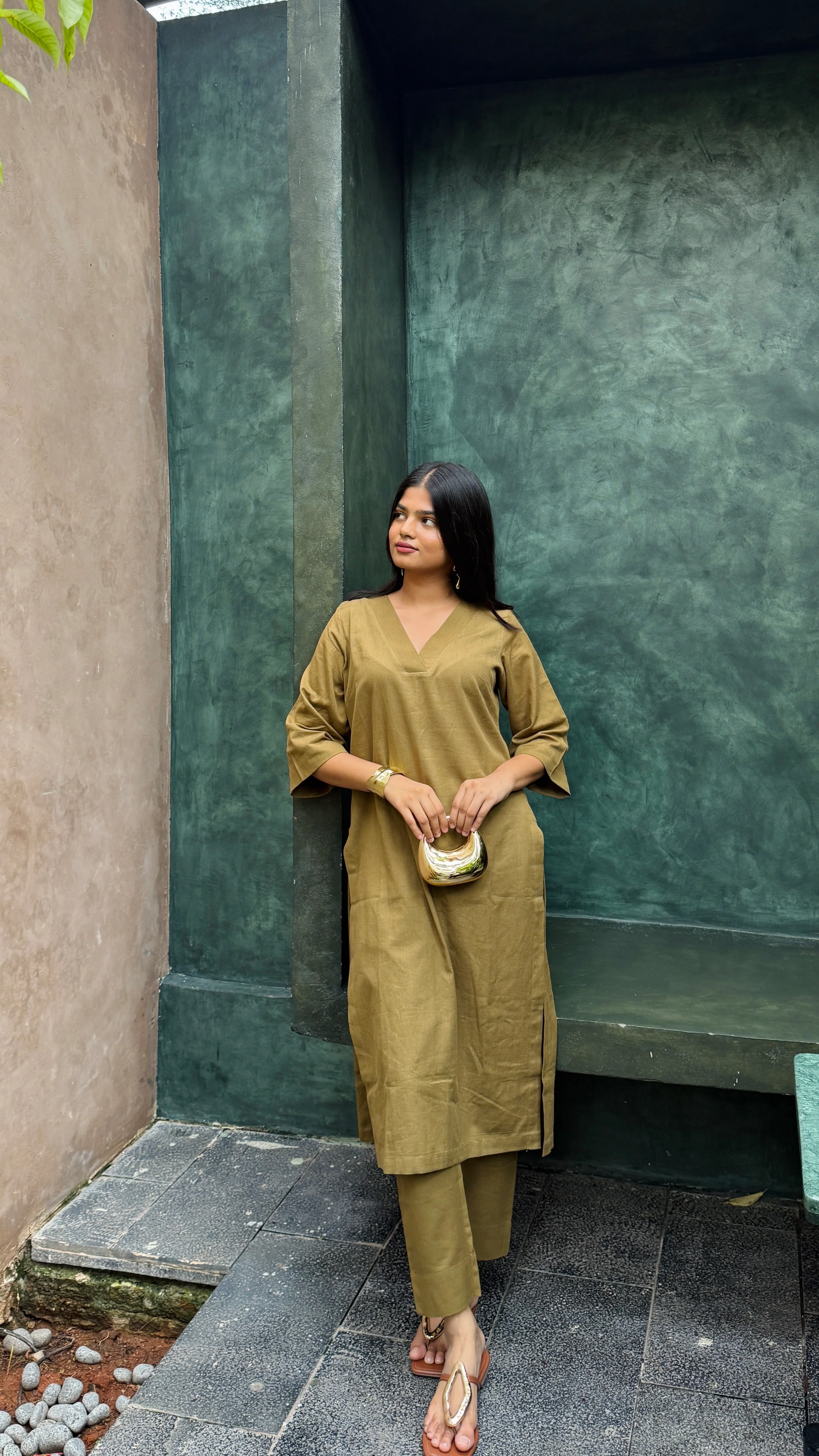 Niketa Co-Ord Set (Cotton Linen) - 2 Colours - Image 13