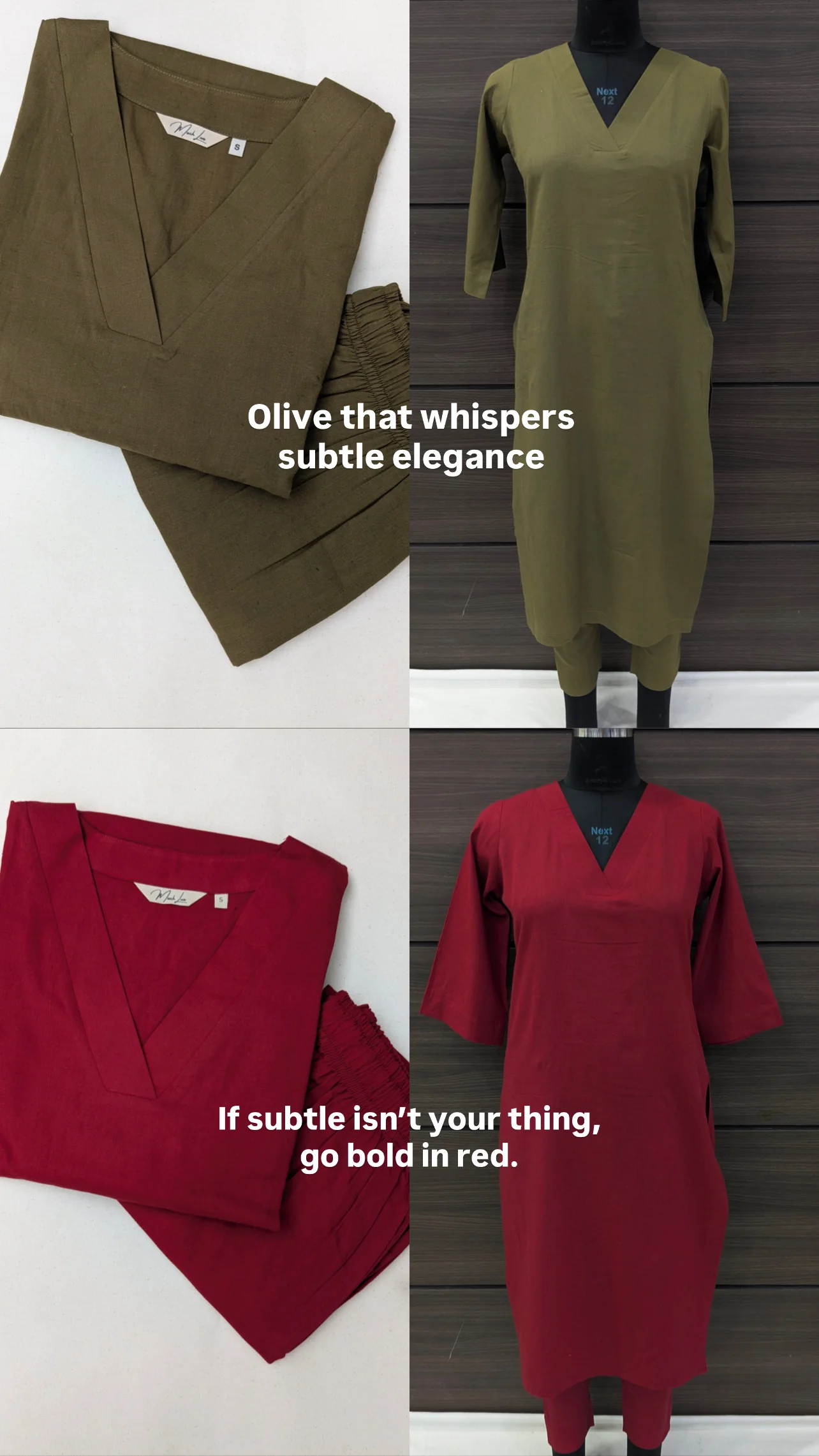 Niketa Co-Ord Set (Cotton Linen) - 2 Colours - Image 3