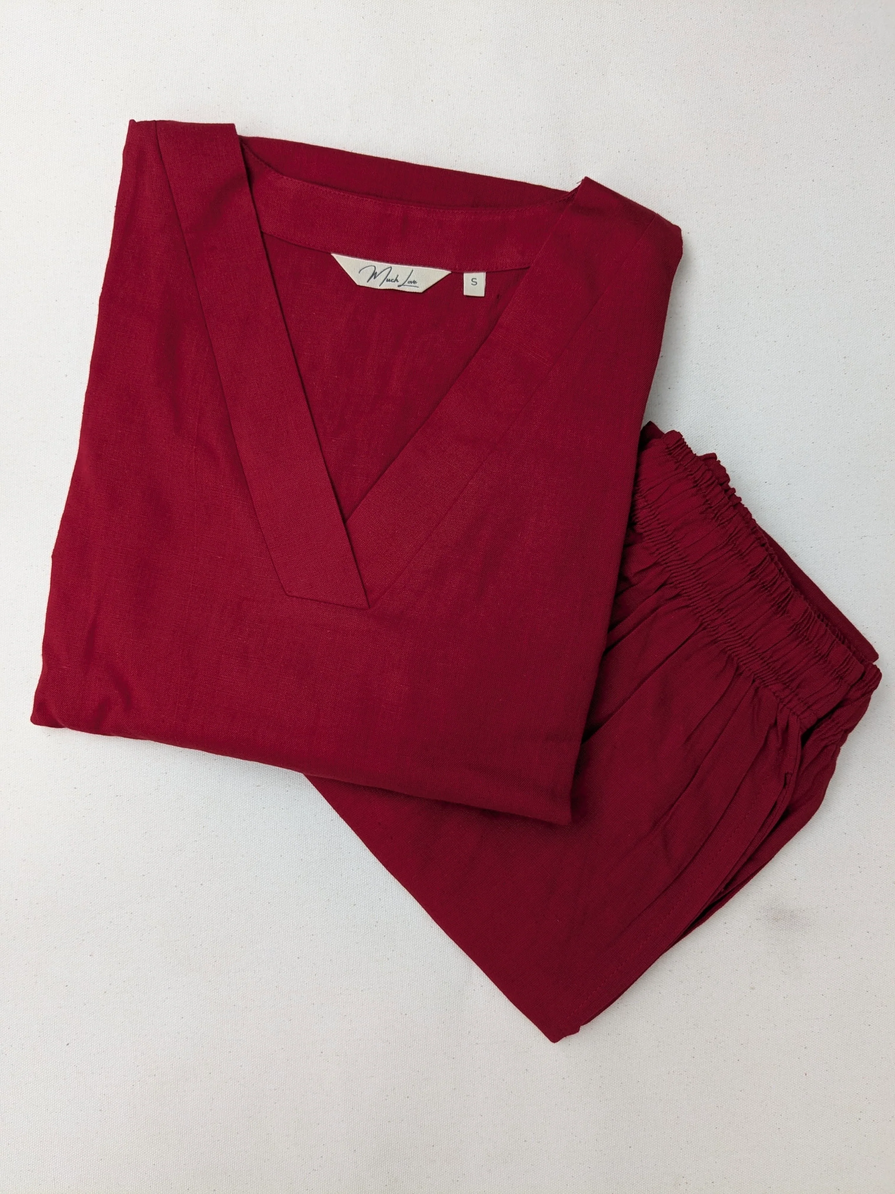 Niketa Co-Ord Set (Cotton Linen) - 2 Colours - Image 6