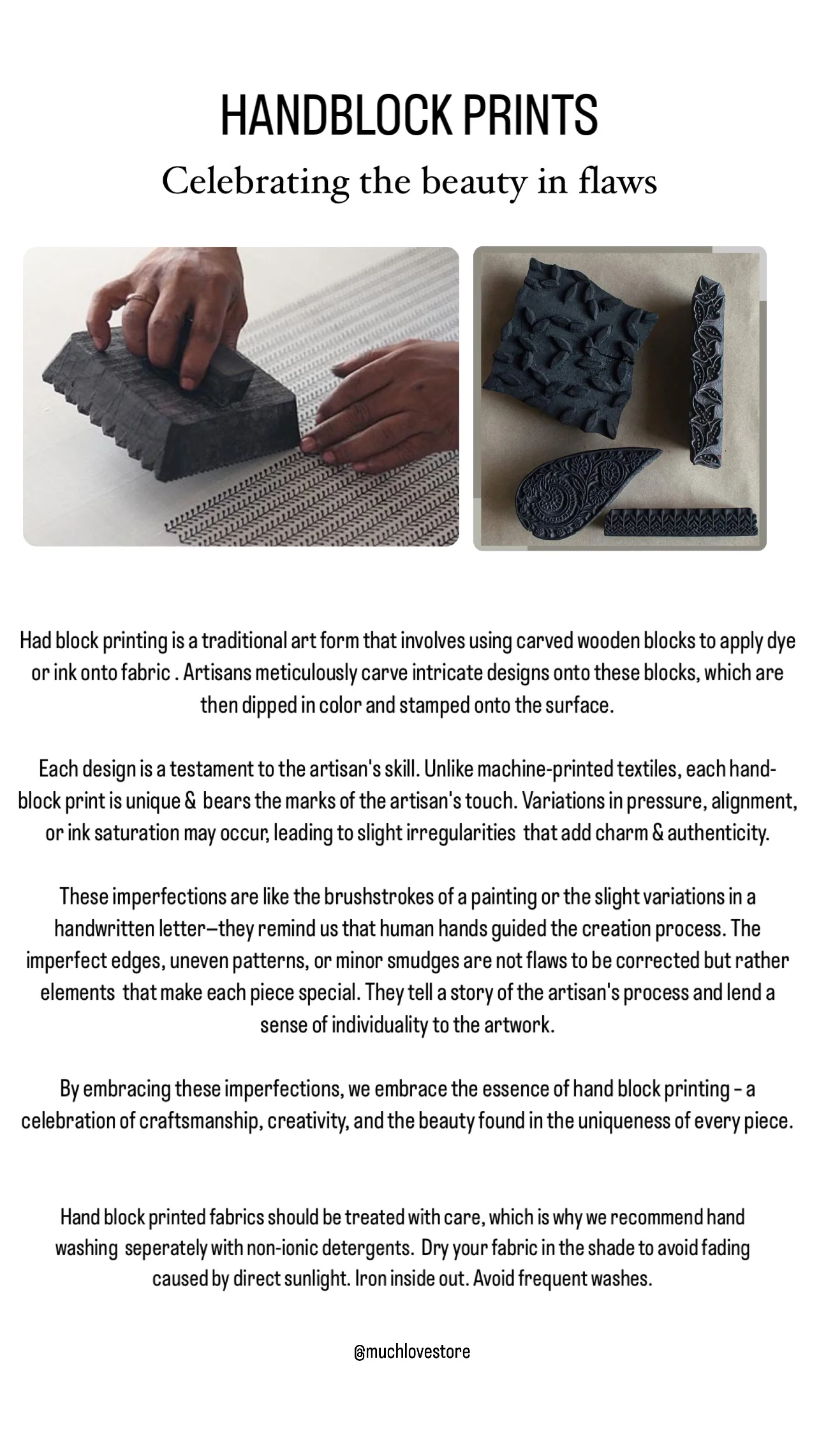 Crop Top - Blue (Handblock) - Image 5