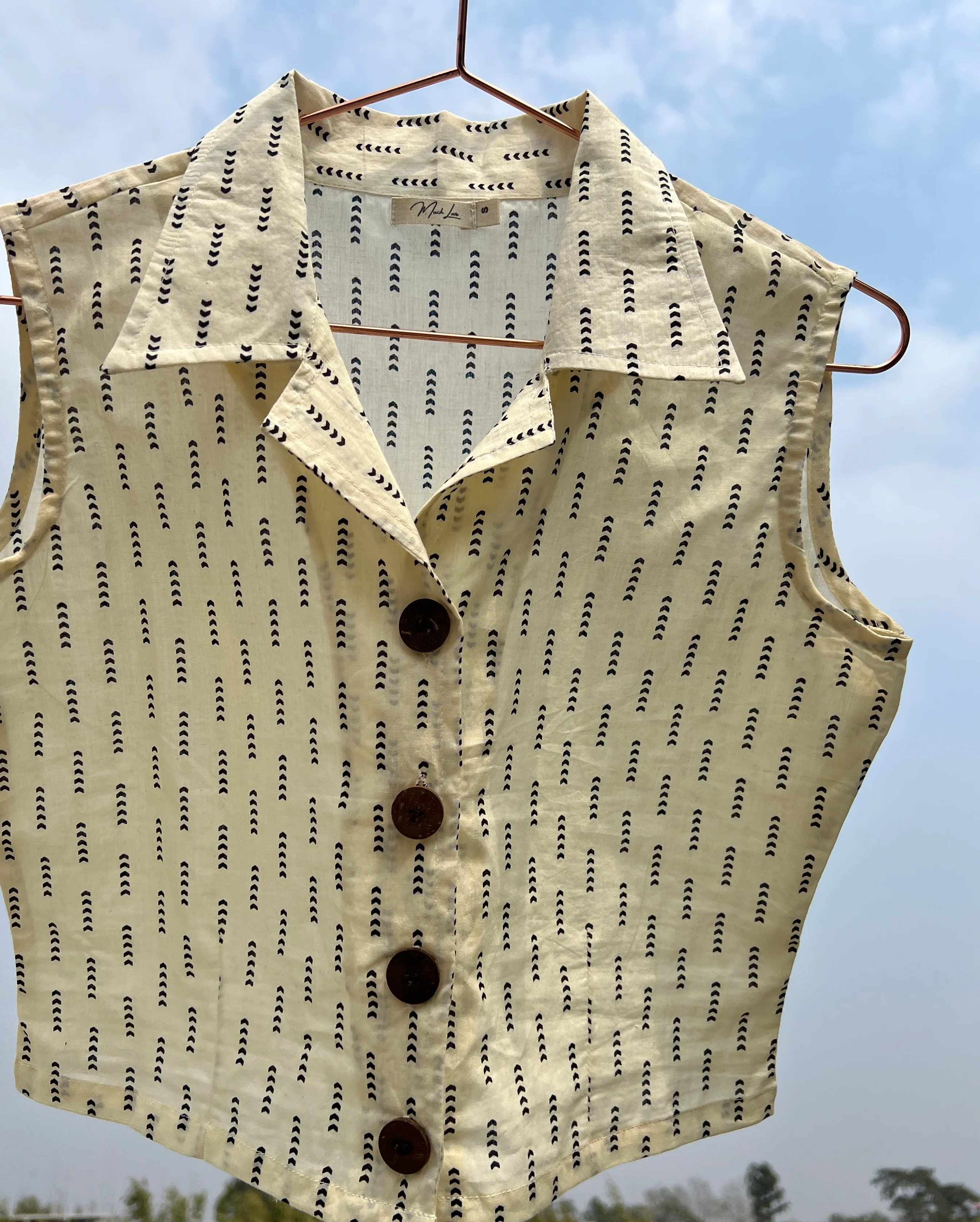 Crop Top - OffWhite - Image 3