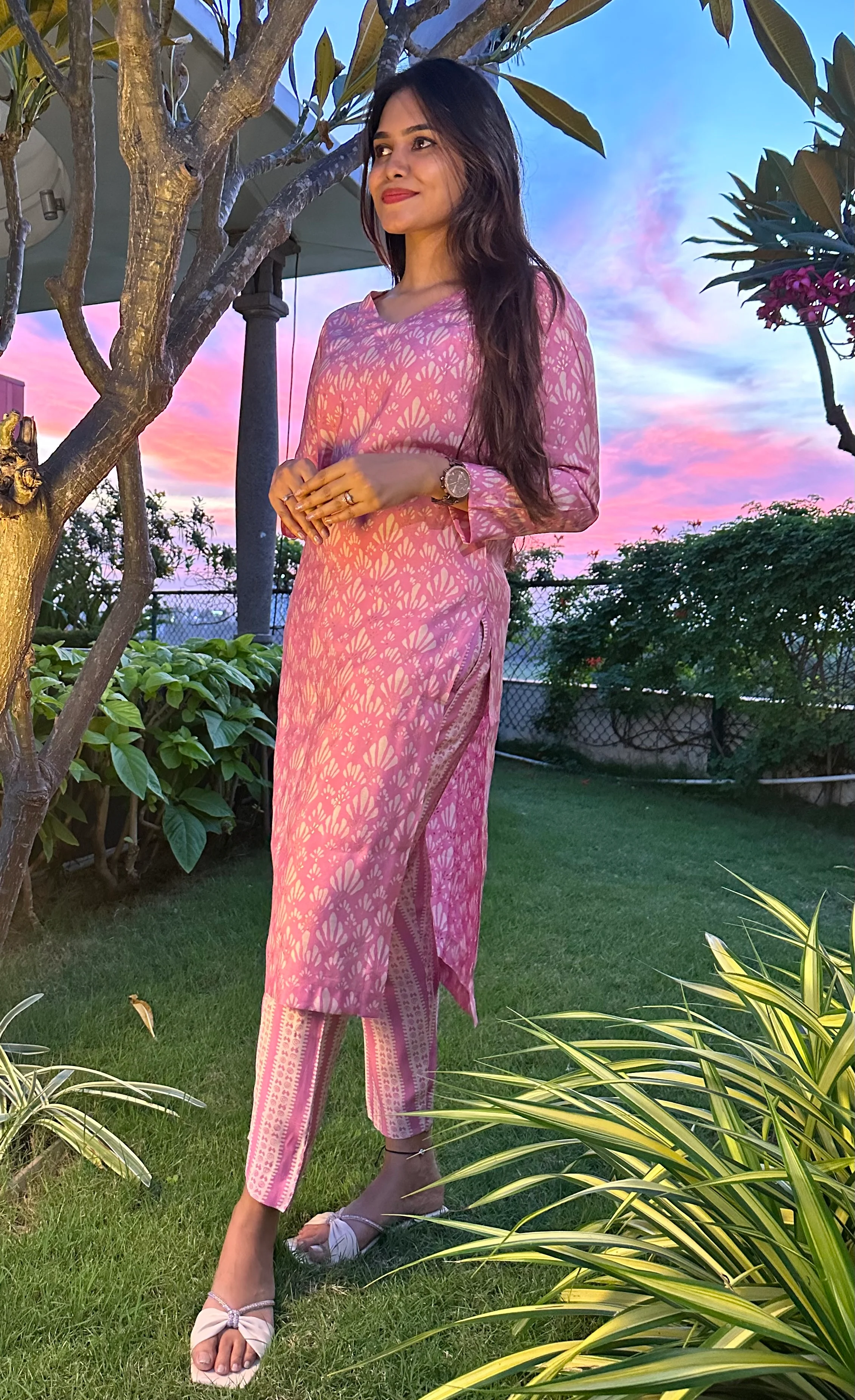 Dhiti 2Pc Set Pink - Image 3