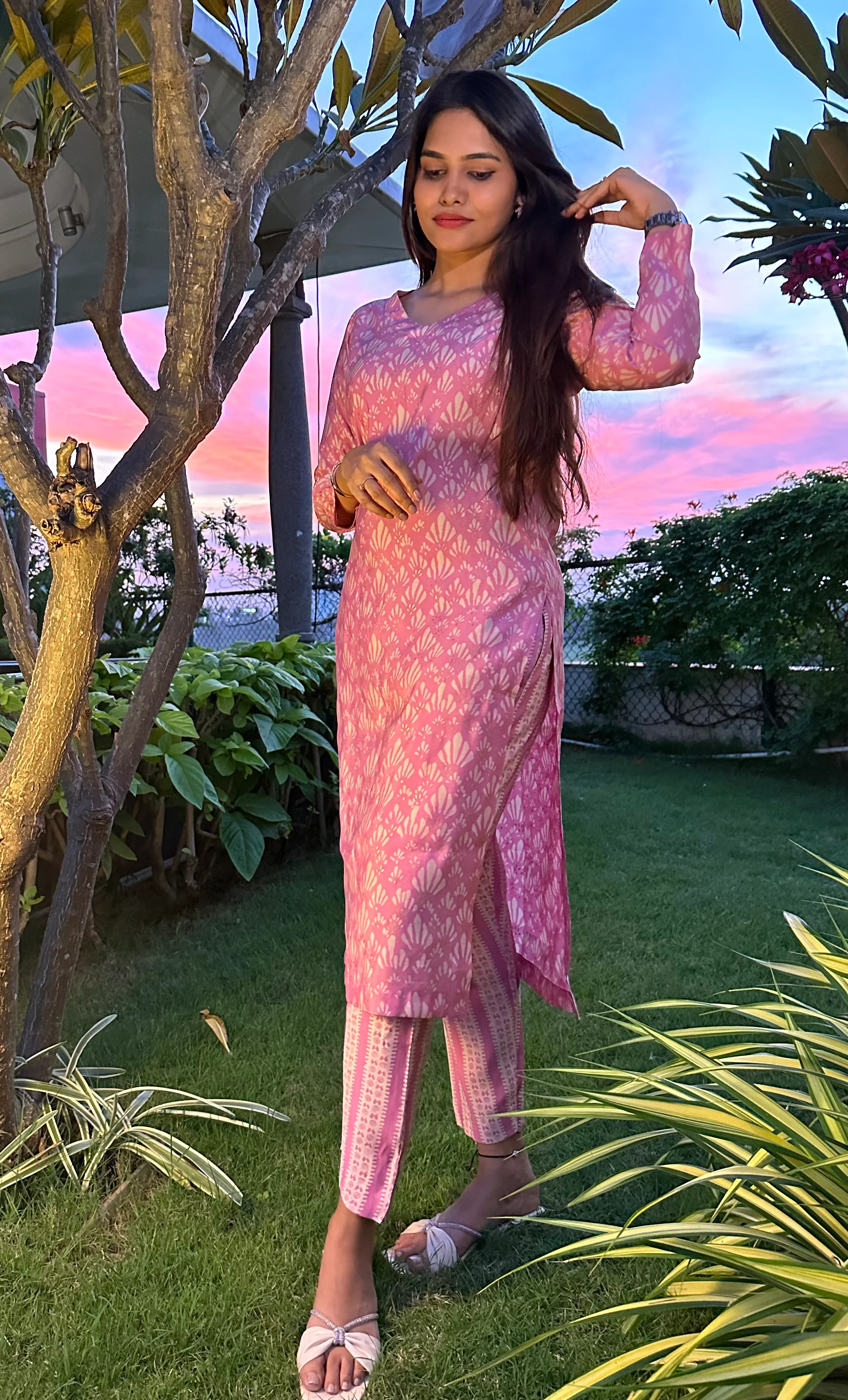 Dhiti 2Pc Set Pink - Image 5