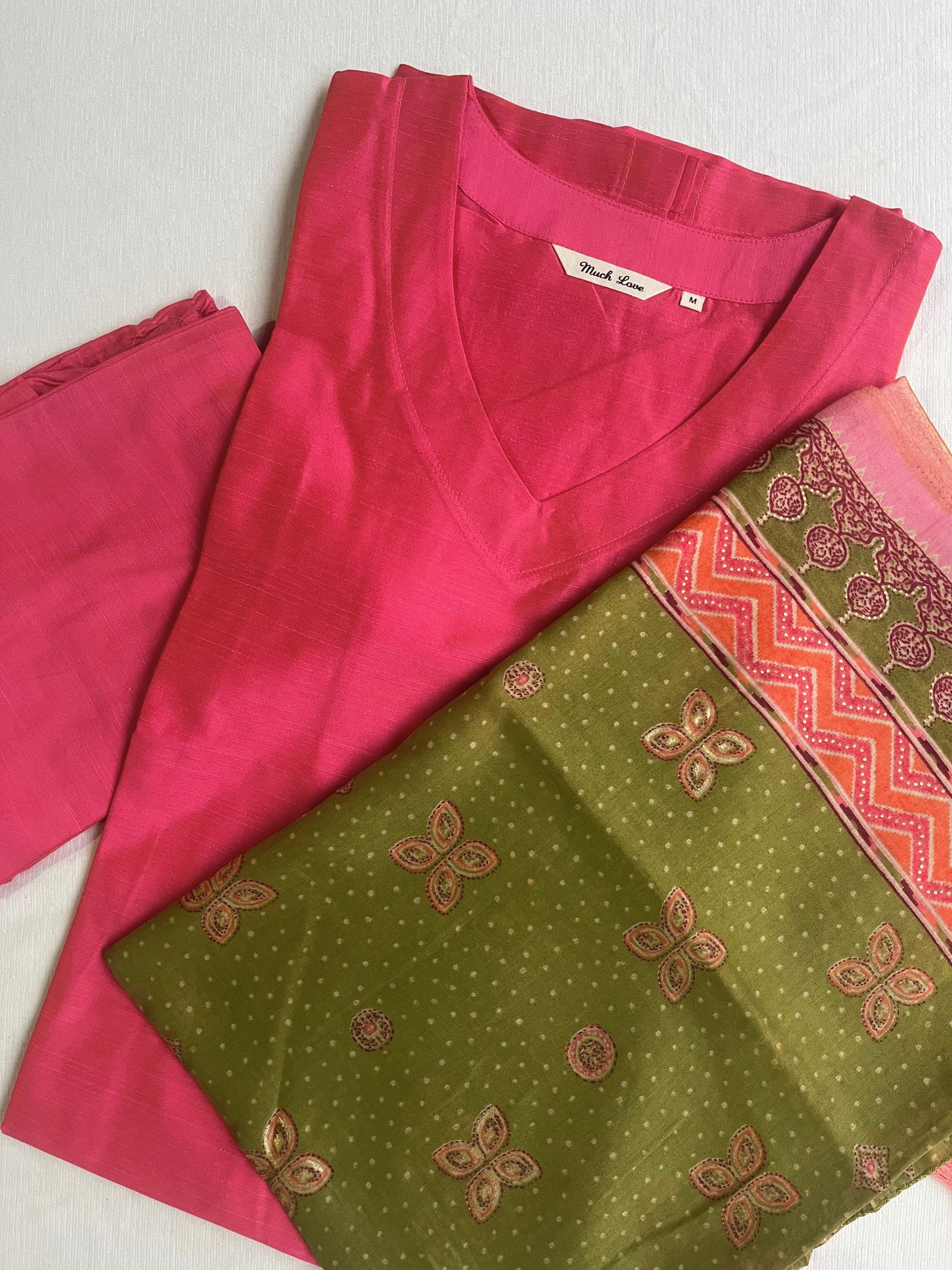 Light Green Dupatta - Image 3