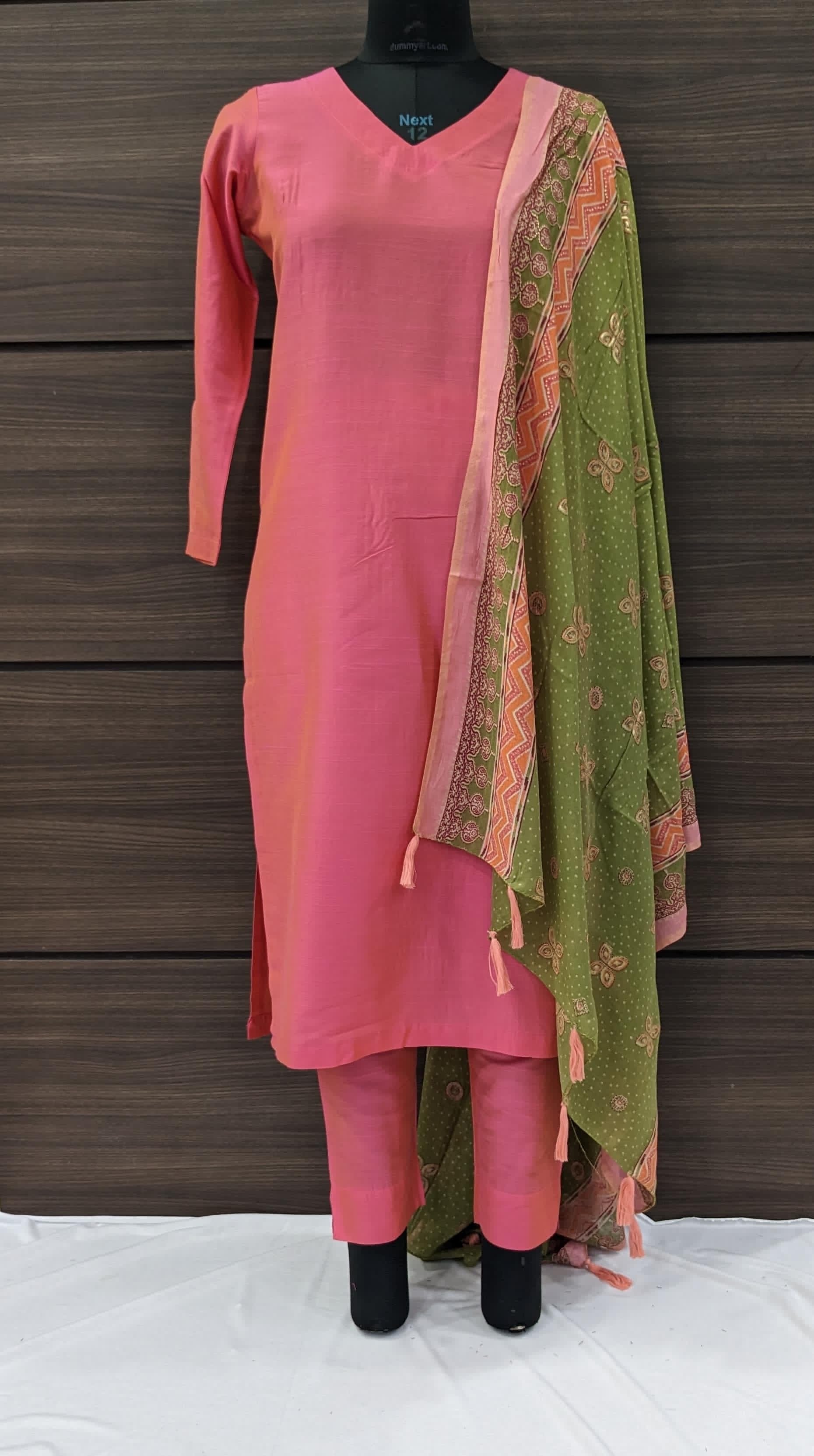 Light Green Dupatta - Image 4