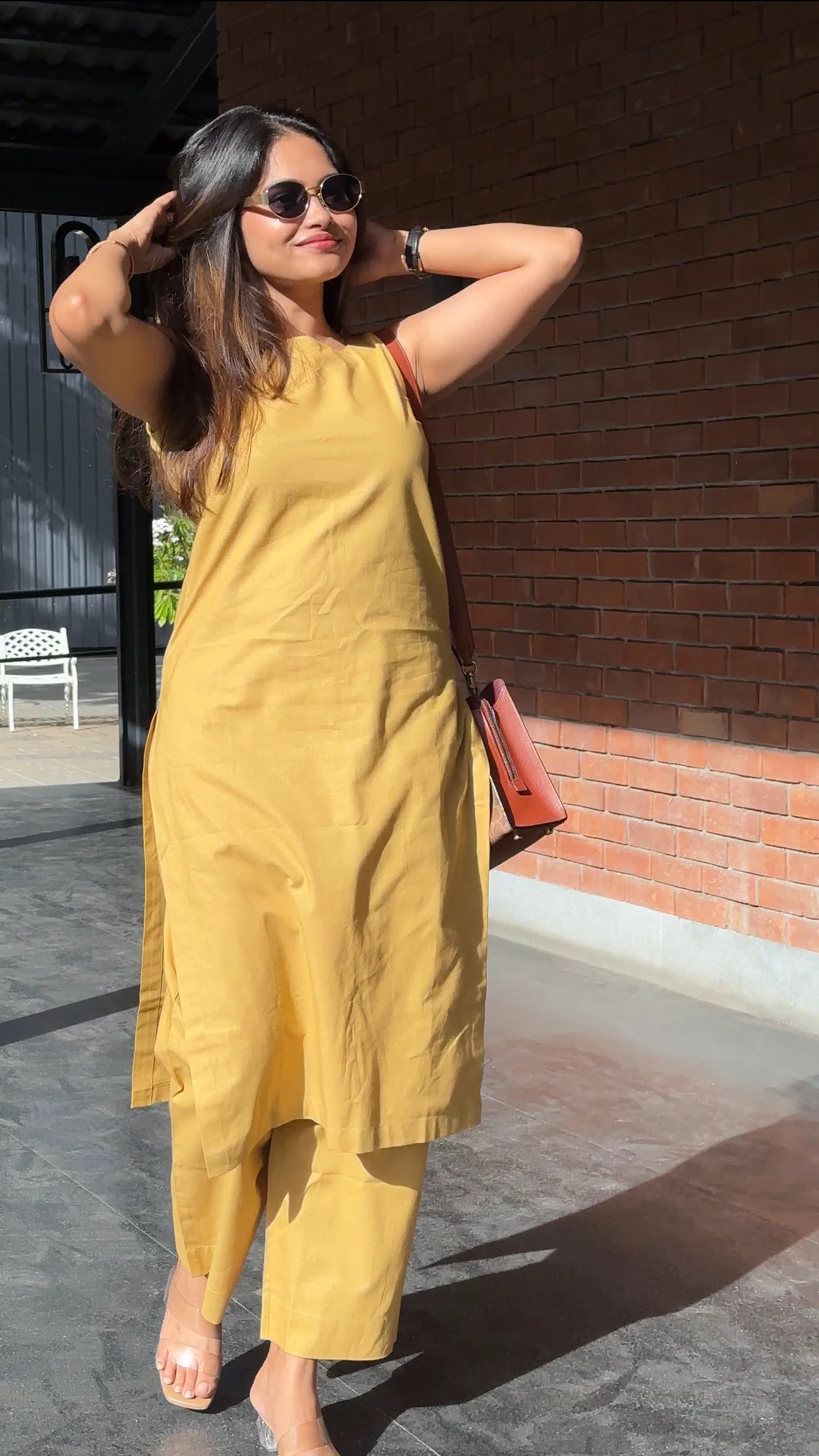 Pallavi Co-Ord Set (Cotton Linen) - 2 Colors - Image 16