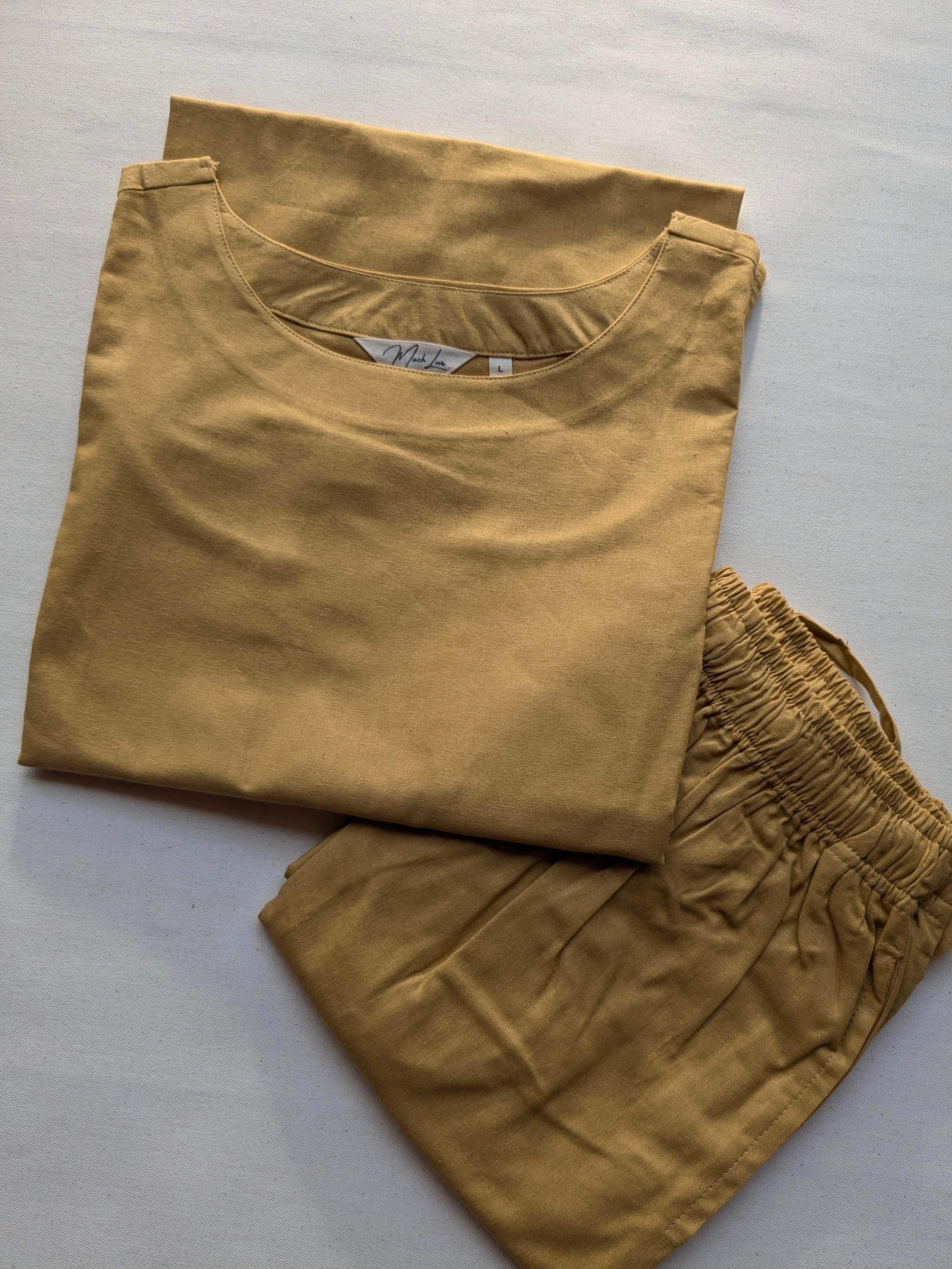 Pallavi Co-Ord Set (Cotton Linen) - 2 Colors - Image 9