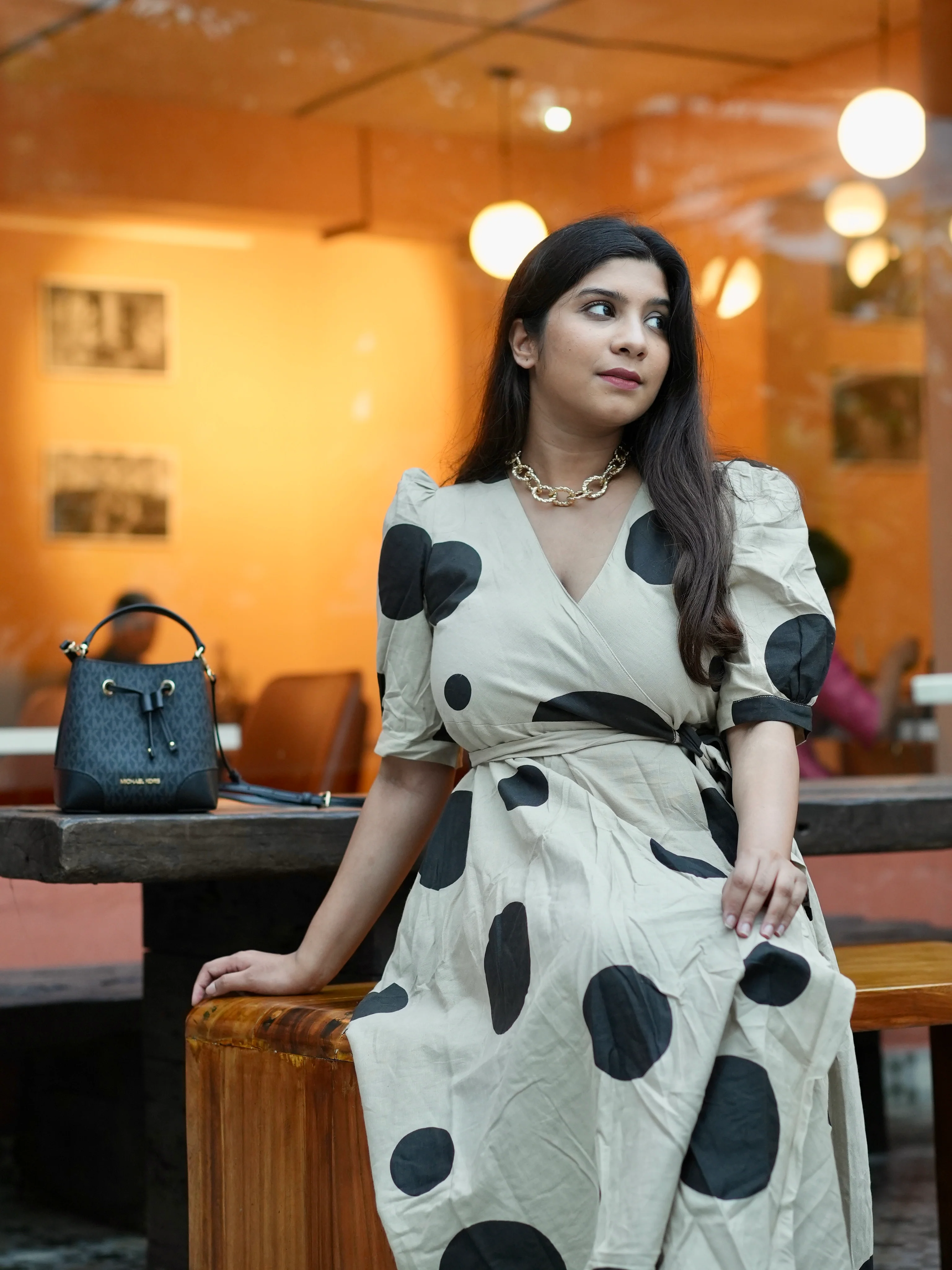 Cotton linen Wrap dress - 3 Prints - Image 19