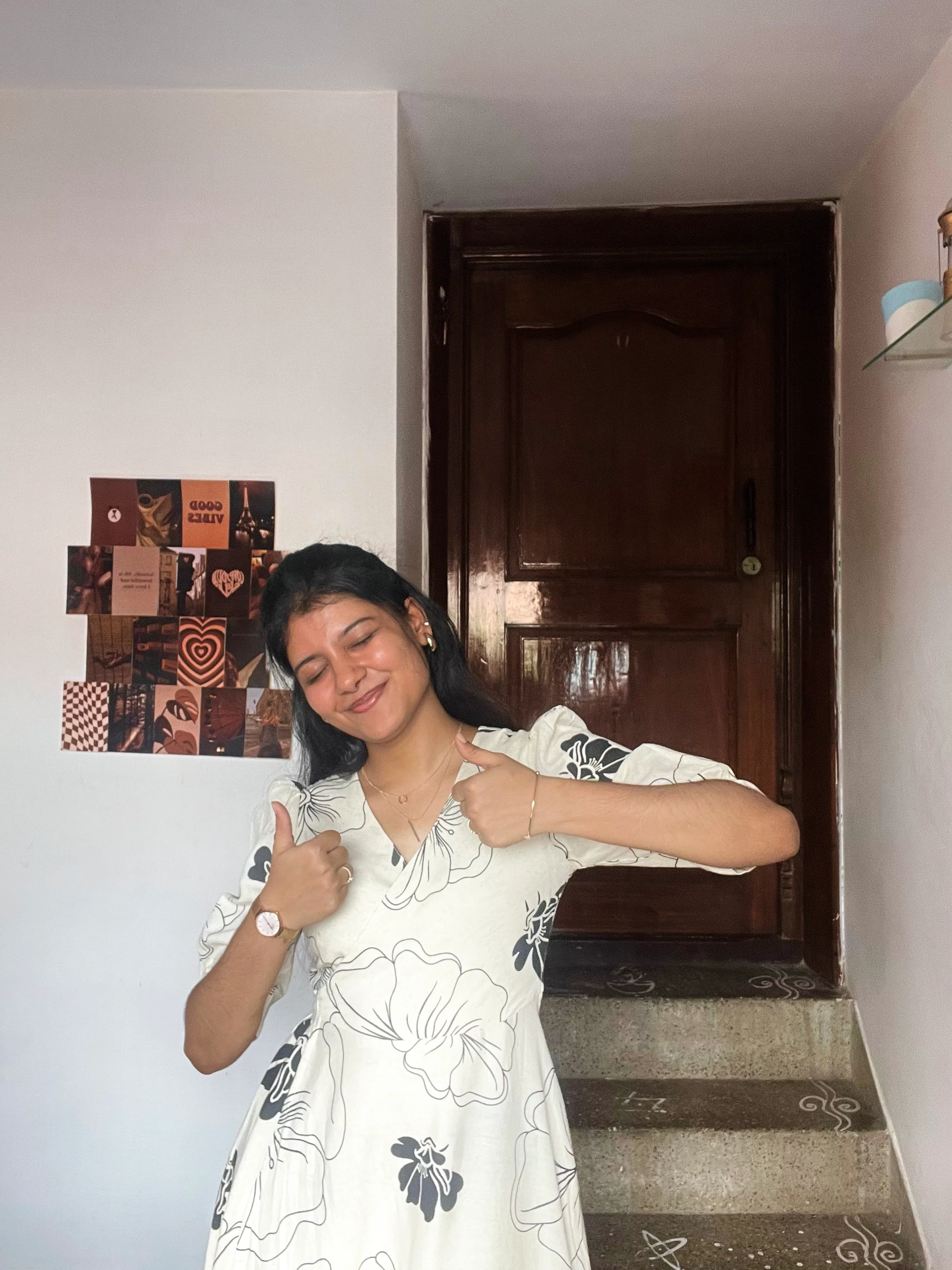 Cotton linen Wrap dress - 3 Prints - Image 29