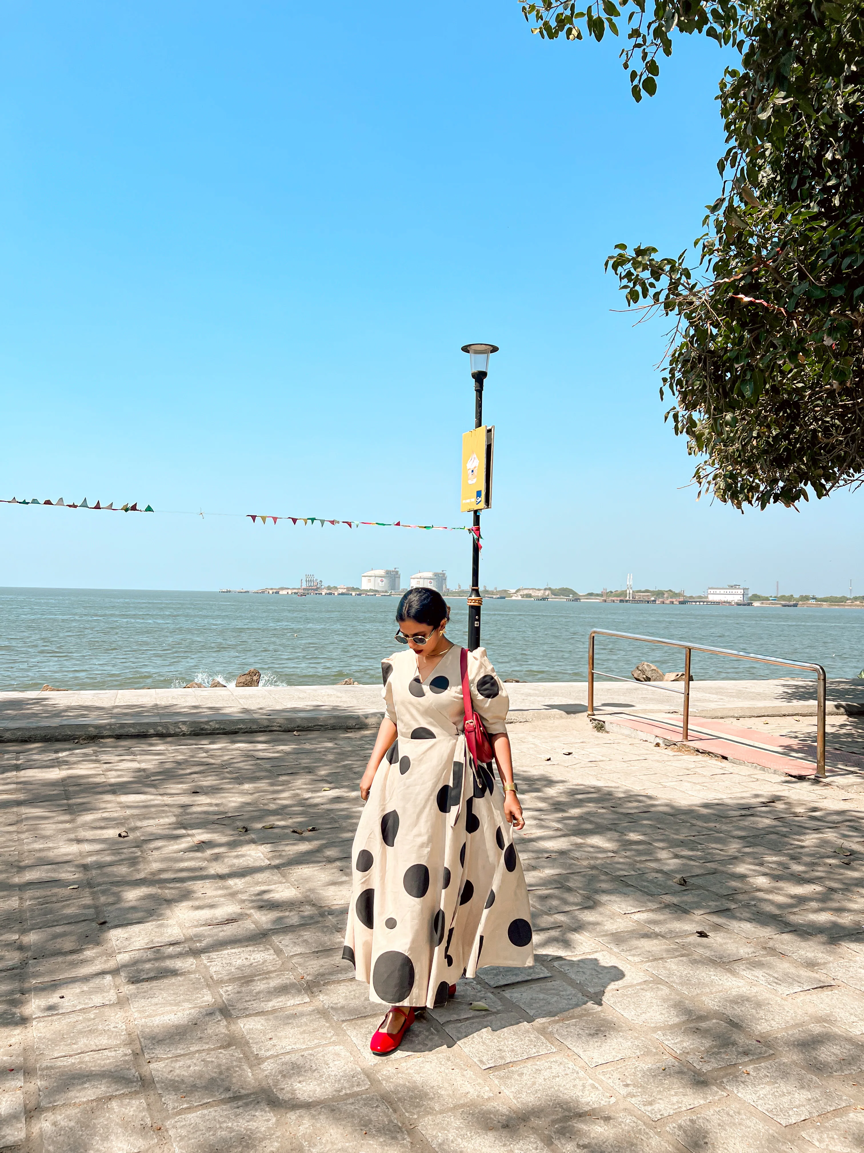 Cotton linen Wrap dress - 3 Prints - Image 31