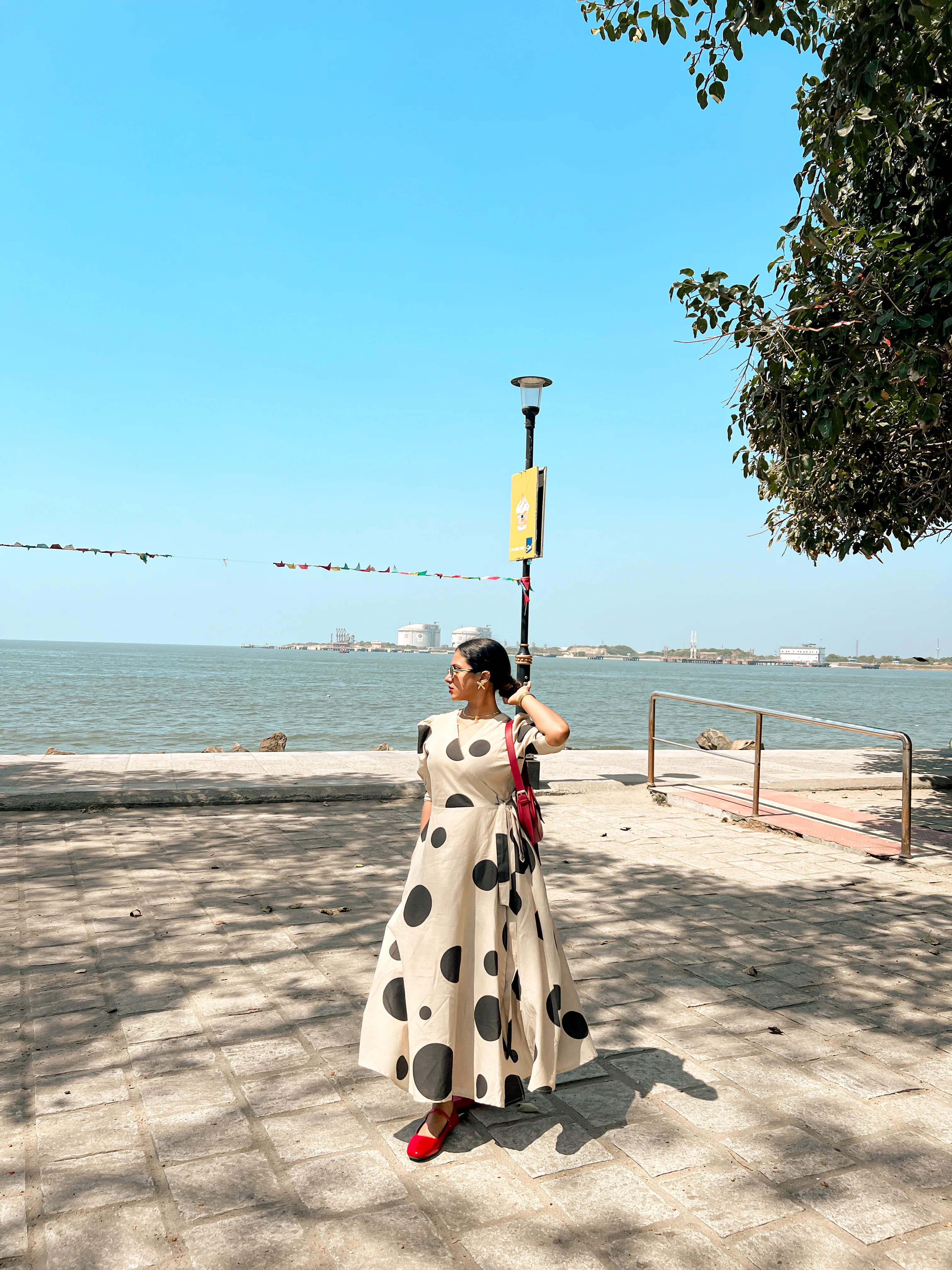 Cotton linen Wrap dress - 3 Prints - Image 32