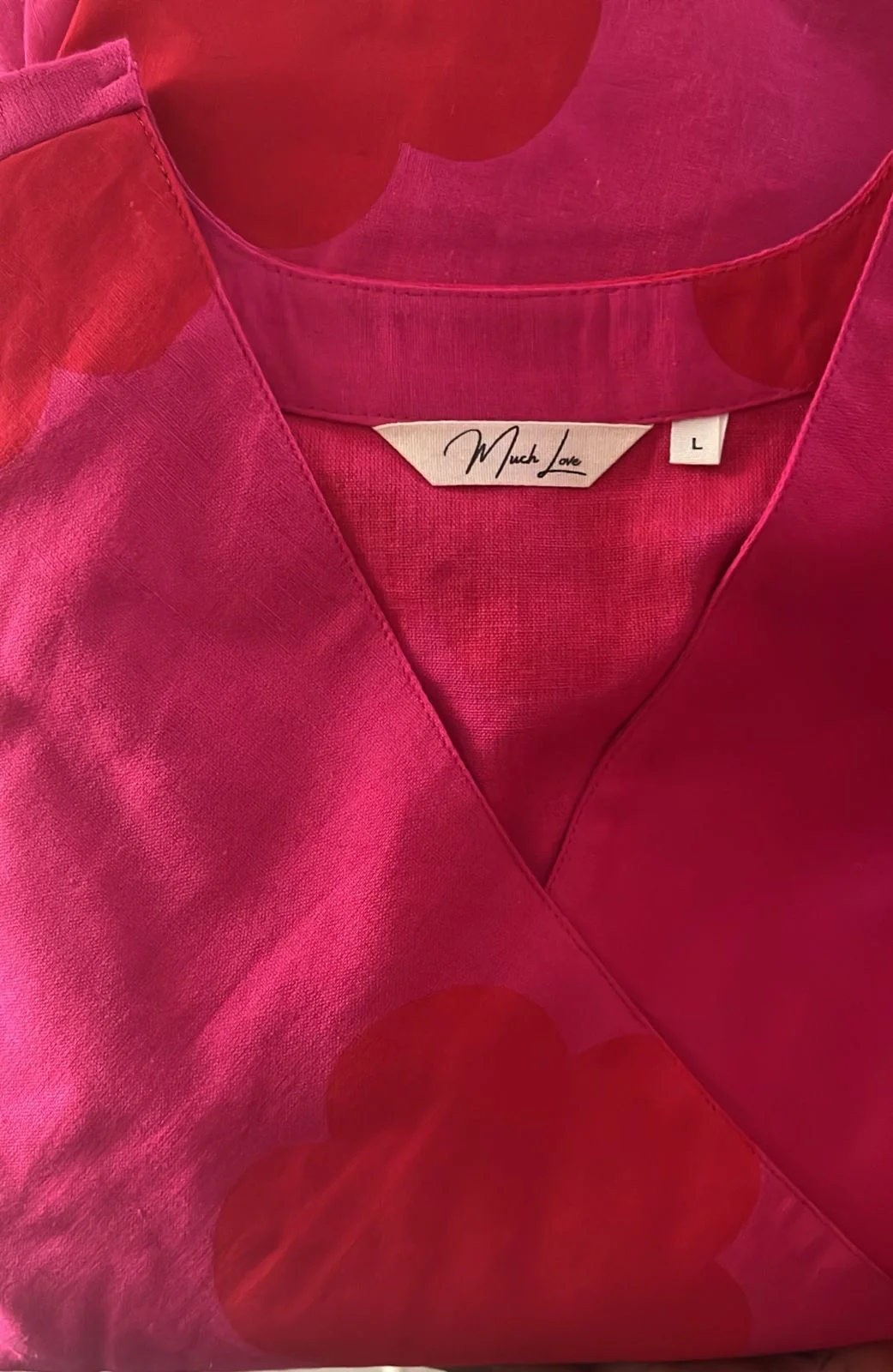 Cotton linen Wrap dress - 3 Prints - Image 34