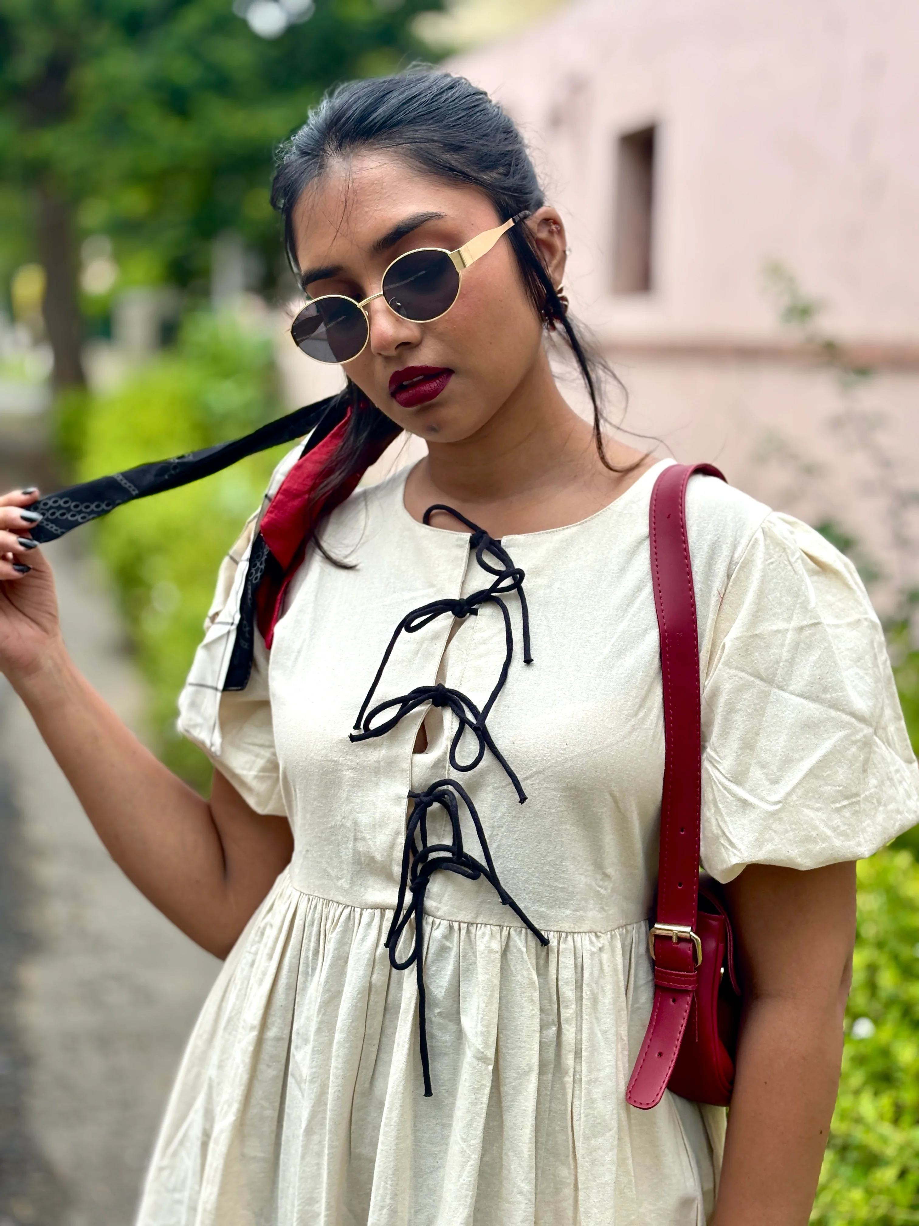 Rivera Knotty Dress - 2 Colours - Image 15