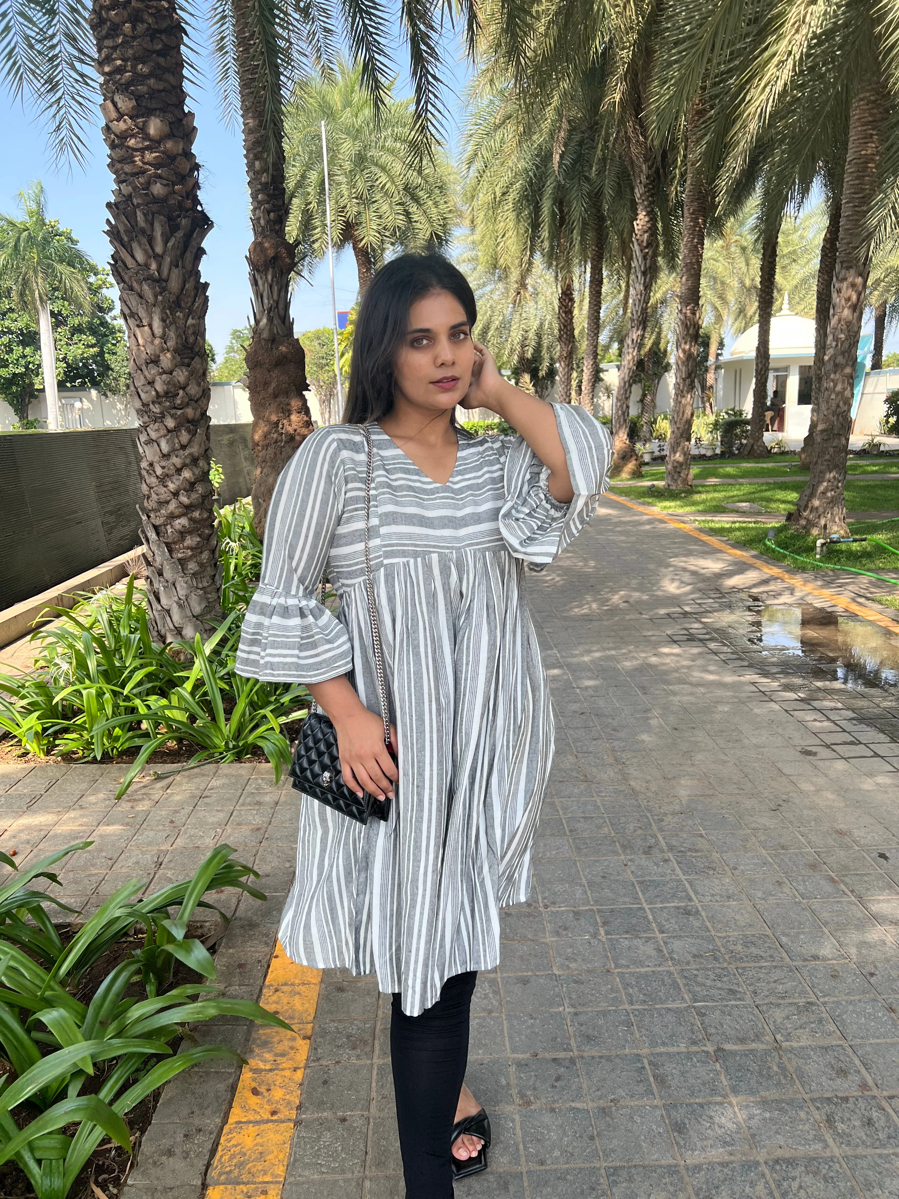 Silver Lining Nursing Dress - Baby Pink - Image 5