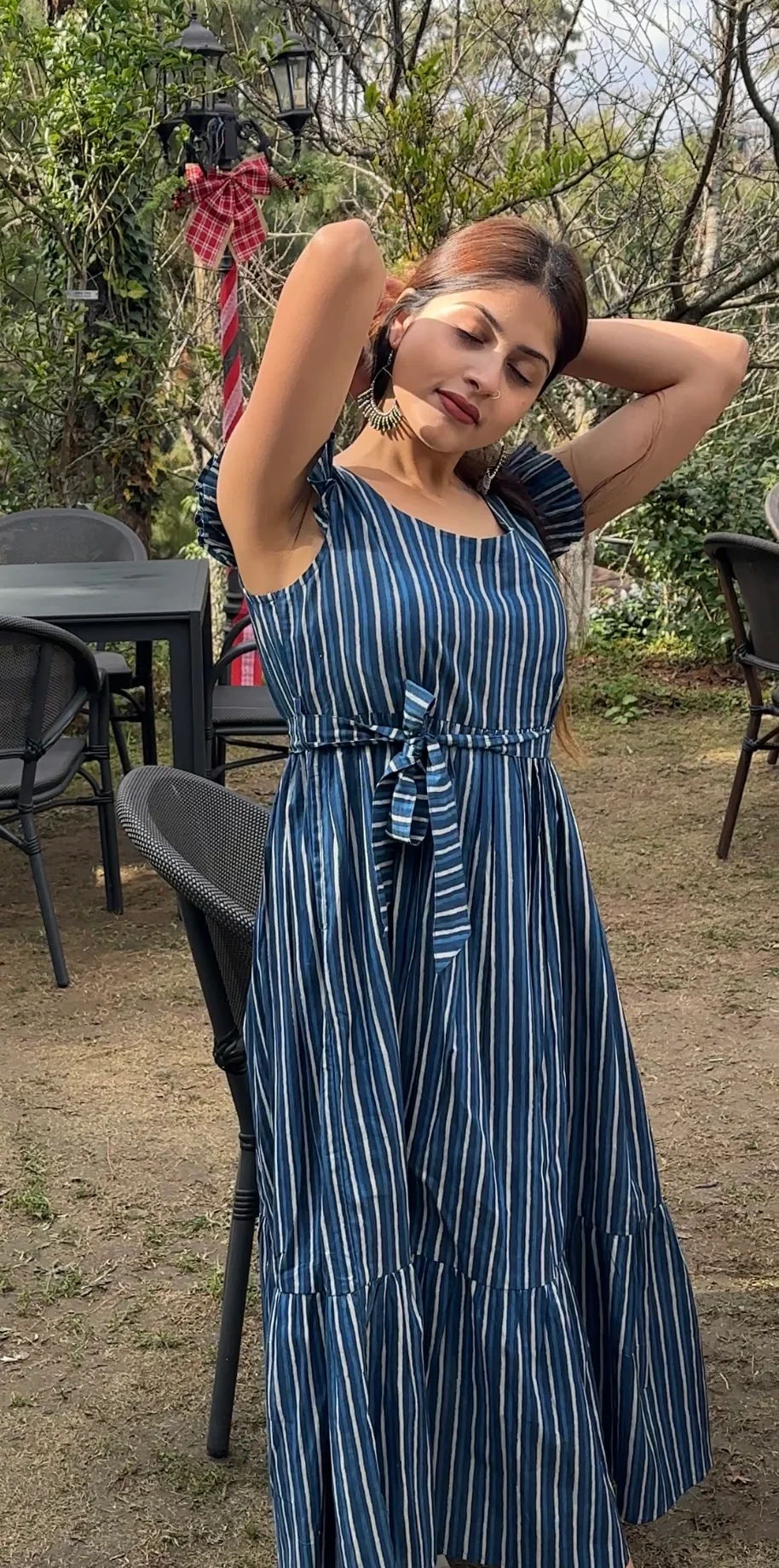 Tanya Blue (Indigo Print Dress) - Image 10