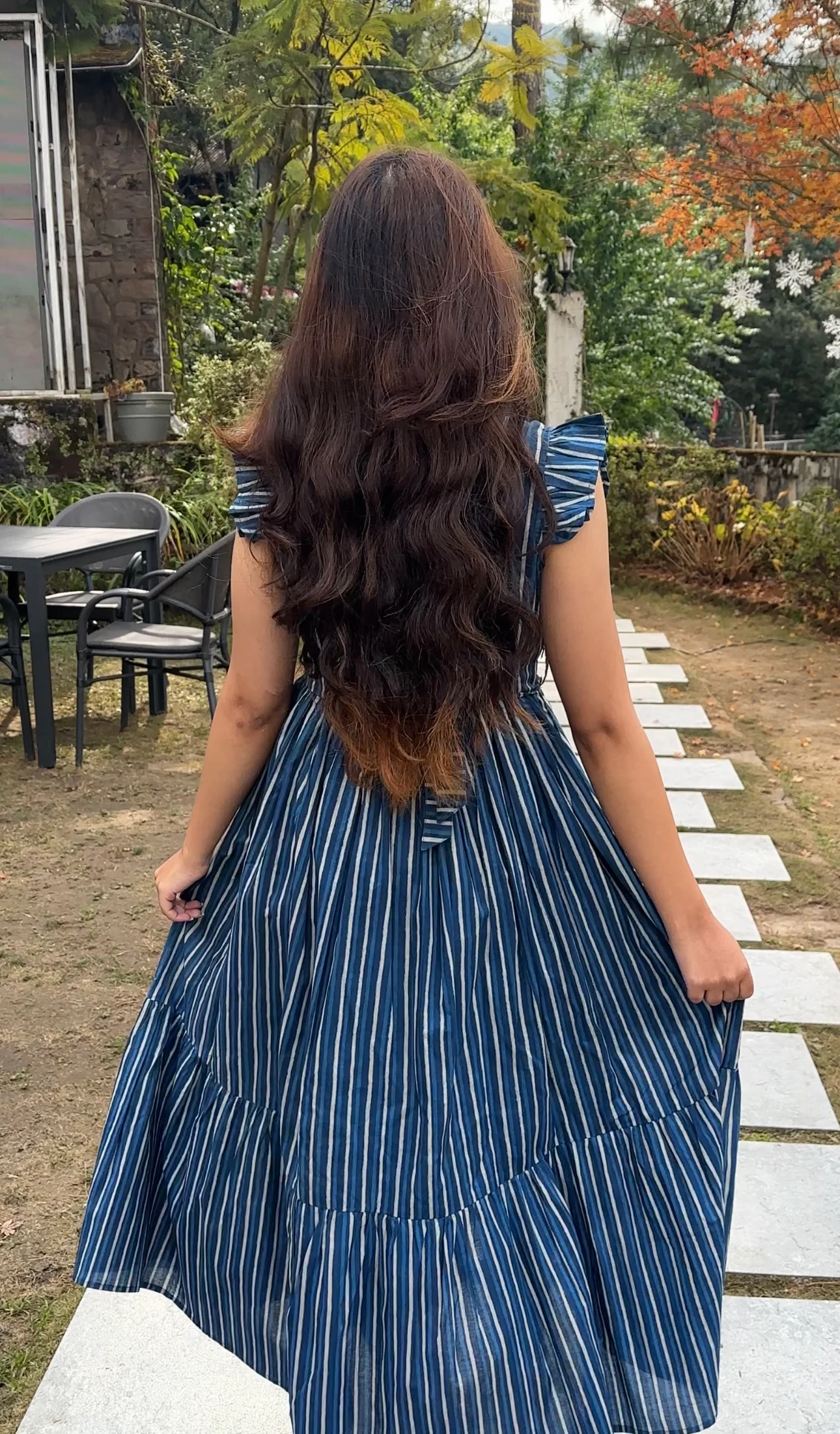 Tanya Blue (Indigo Print Dress) - Image 14