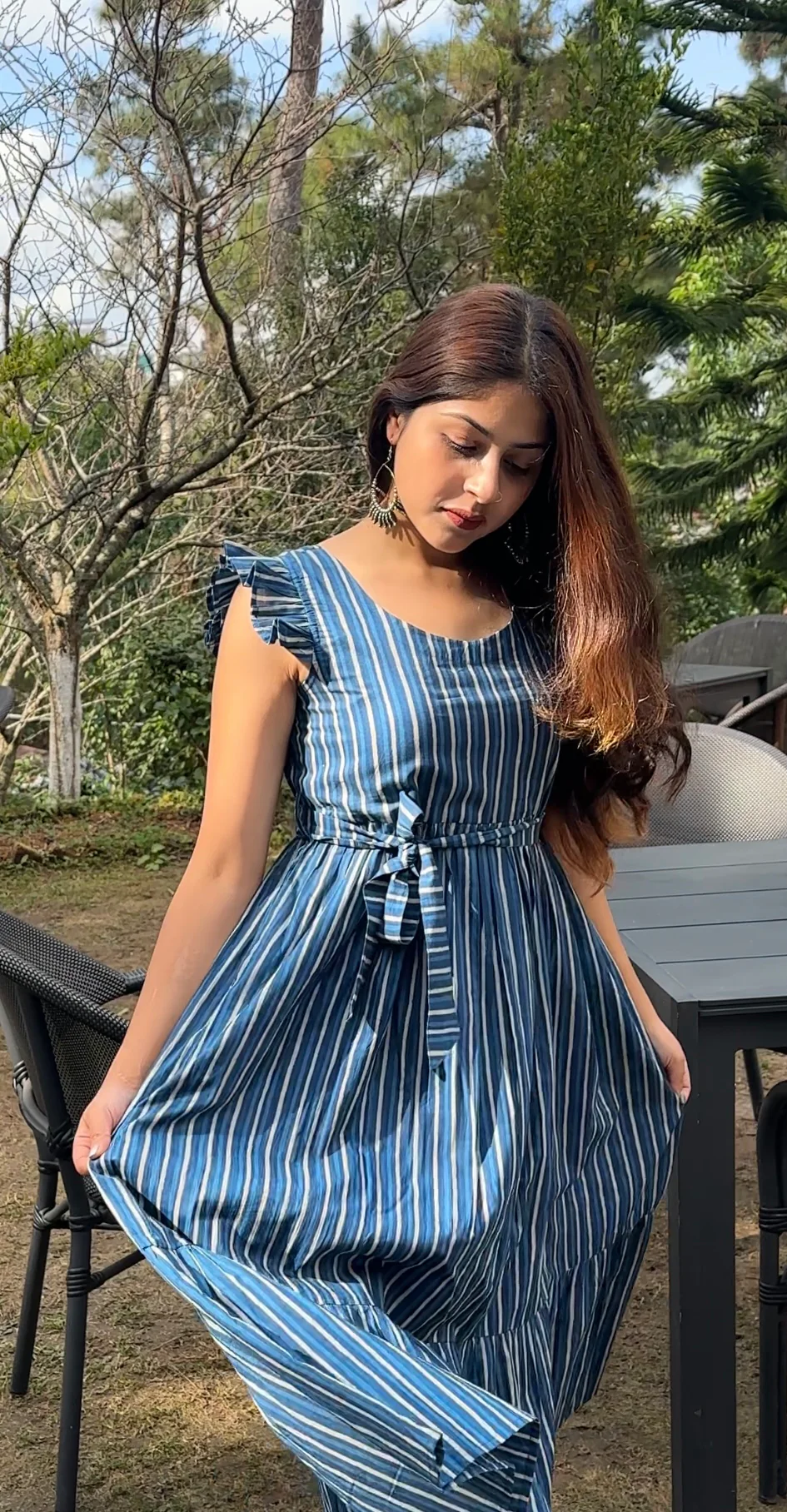 Tanya Blue (Indigo Print Dress) - Image 8