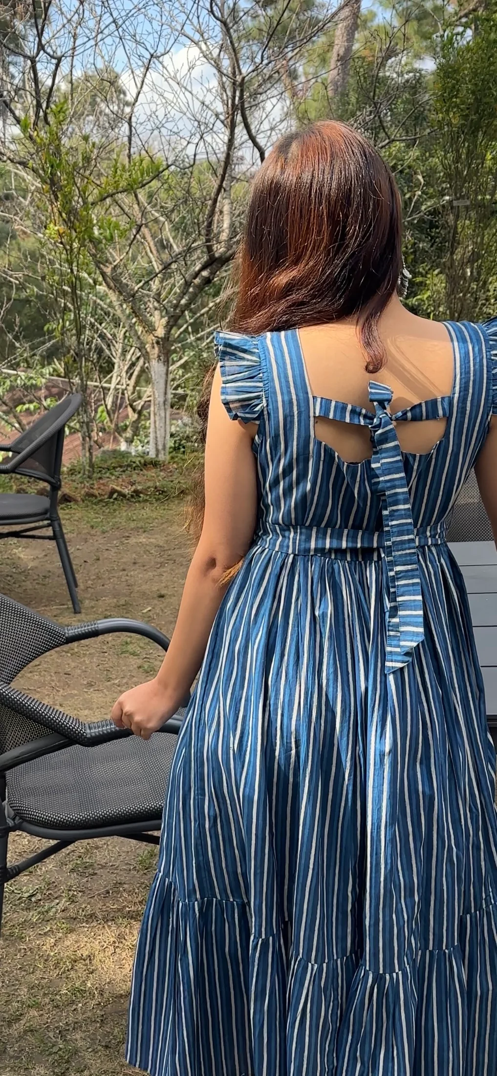 Tanya Blue (Indigo Print Dress) - Image 9