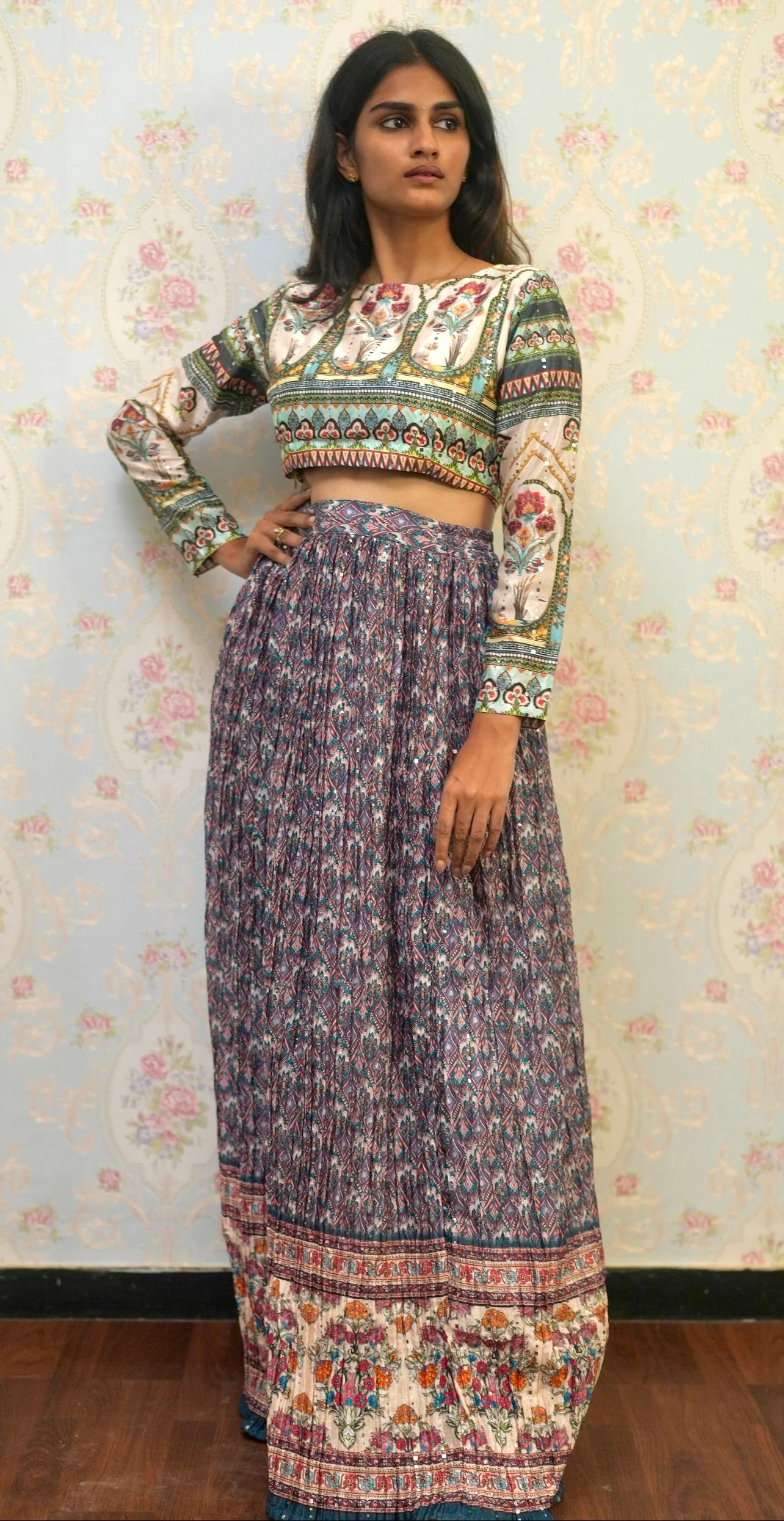 Lehenga 2Pc Set - 3 Colours - Image 10