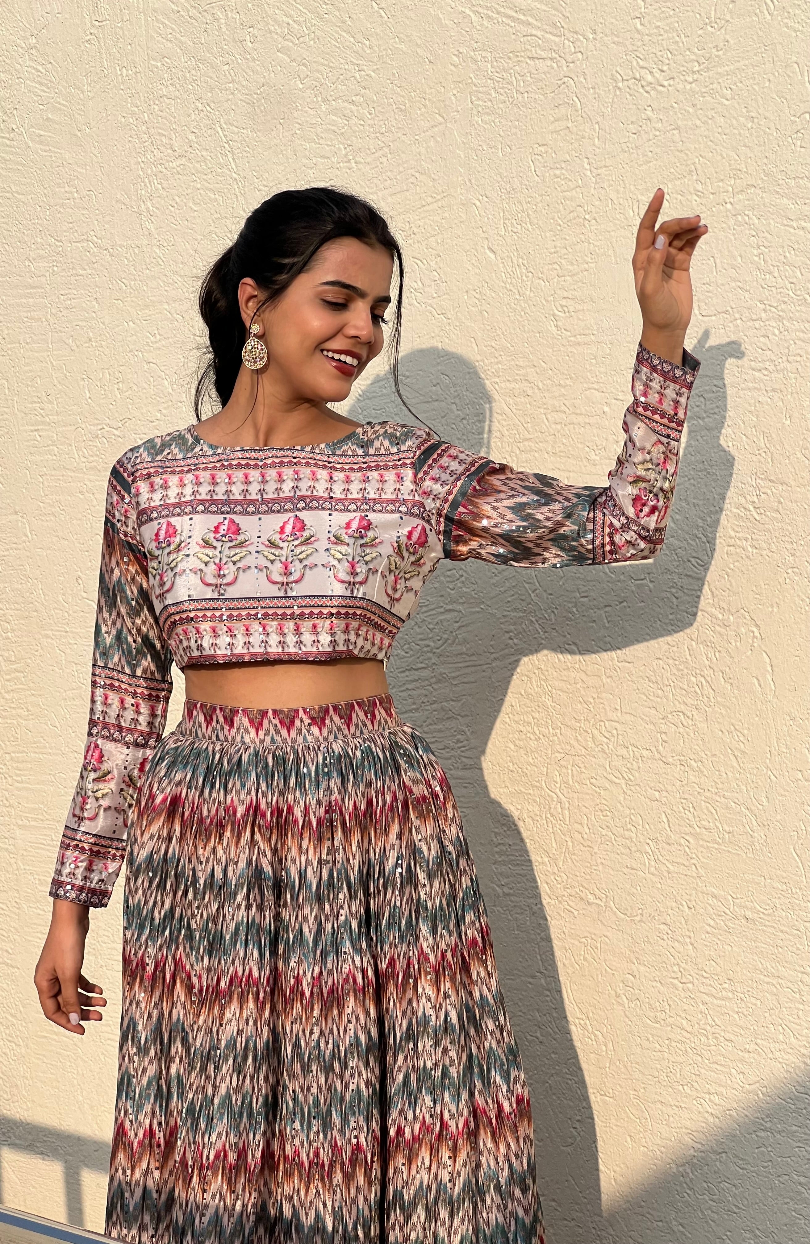 Lehenga 2Pc Set - 3 Colours - Image 12