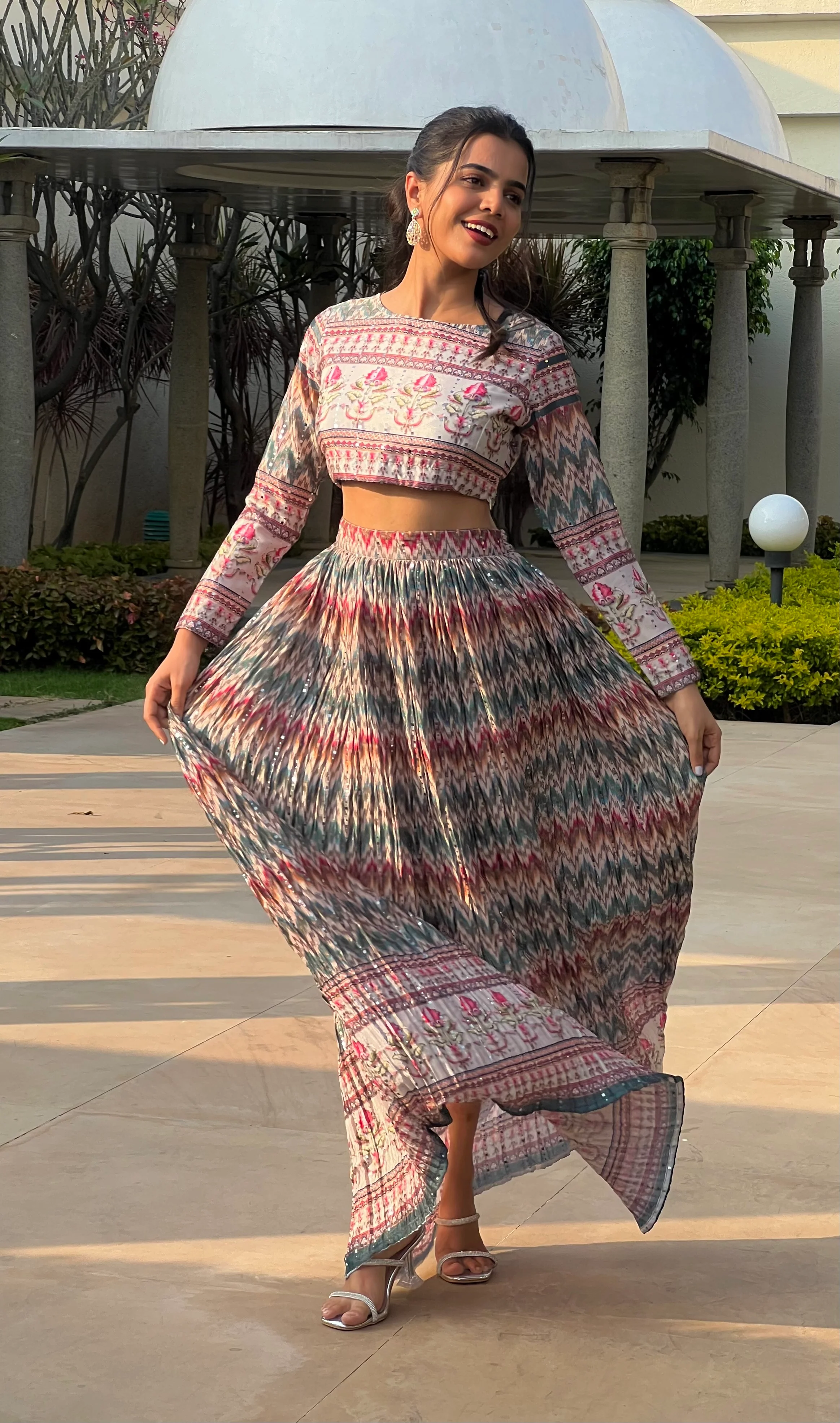 Lehenga 2Pc Set - 3 Colours - Image 14